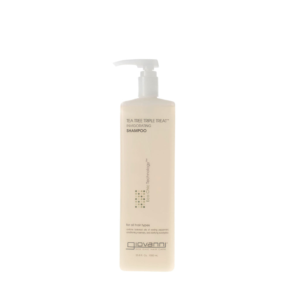 Giovanni Tea Tree Triple Treat Invigorating Shampoo 1000ML