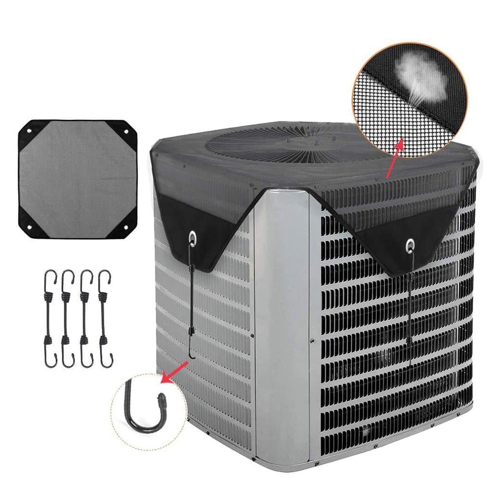 Air Conditioner Cover for Outside Units Top Protector 32x32inch Mesh Cover