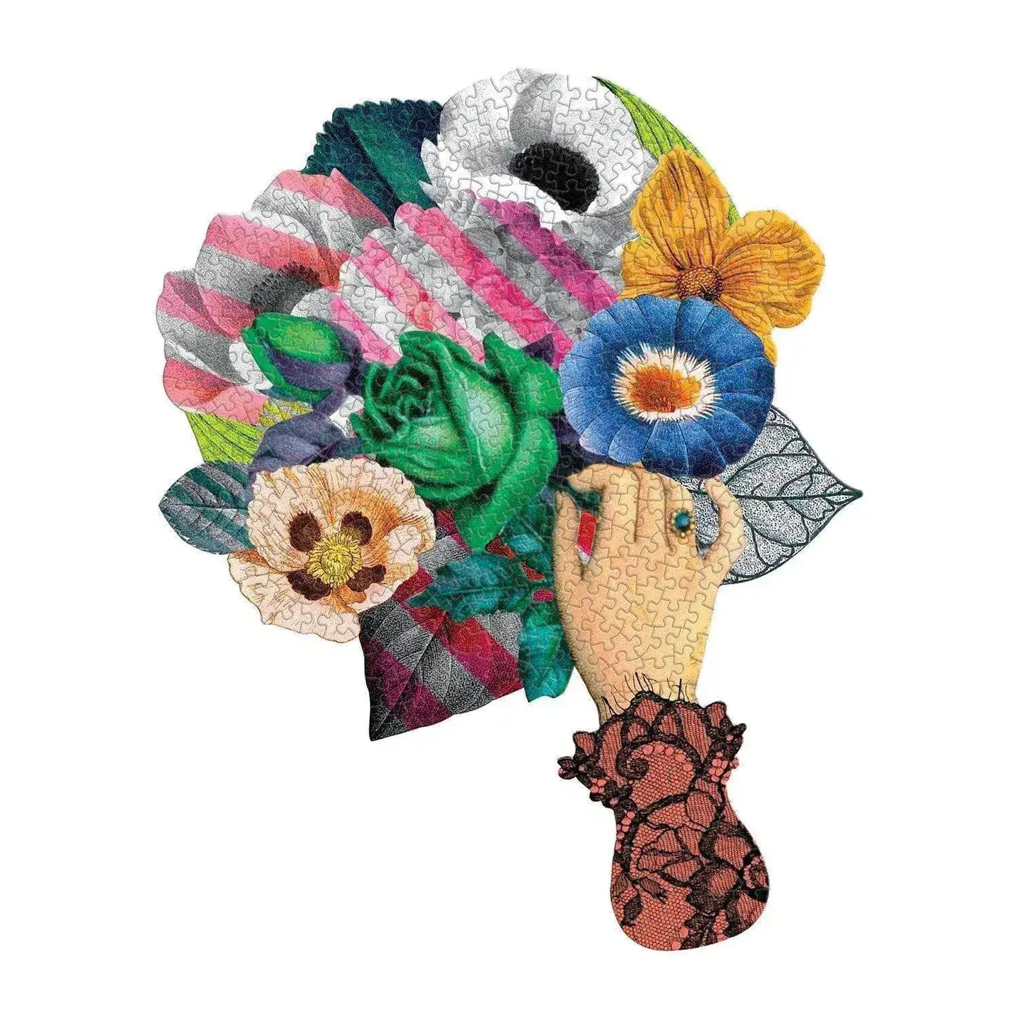Heritage Collection Frivolités Set of Two Shaped Jigsaw Puzzles