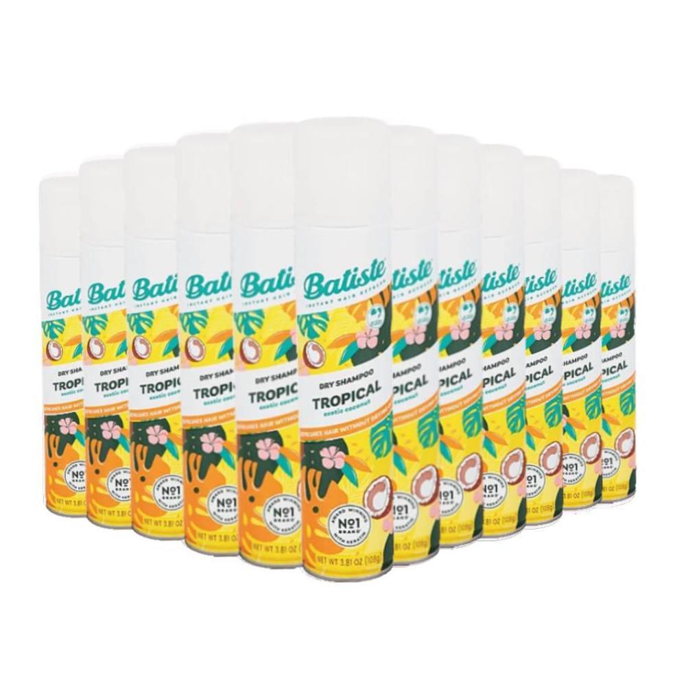 Batiste Dry Shampoo Tropical Exotic Coconut 3.81 oz  - 12 Pack