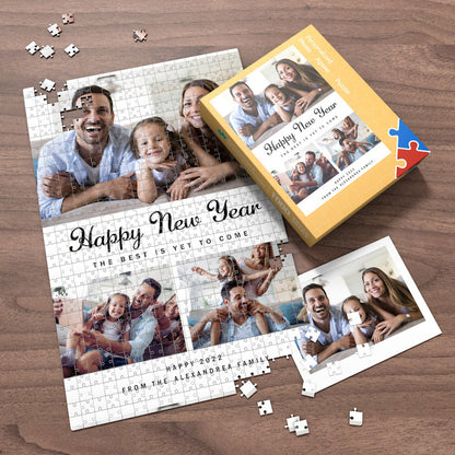 Custom Photo Puzzle Happy New Year 2022 Puzzle the Best Is Yet to Come