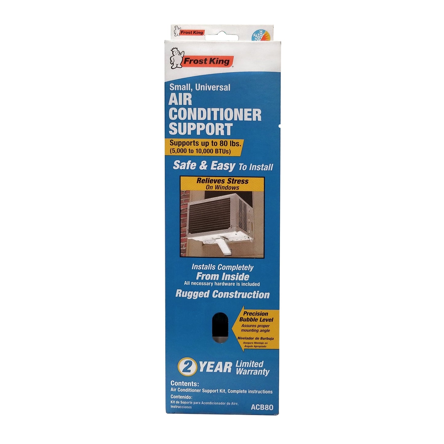 Frost King ACB80H Universal Air Conditioner Support Bracket