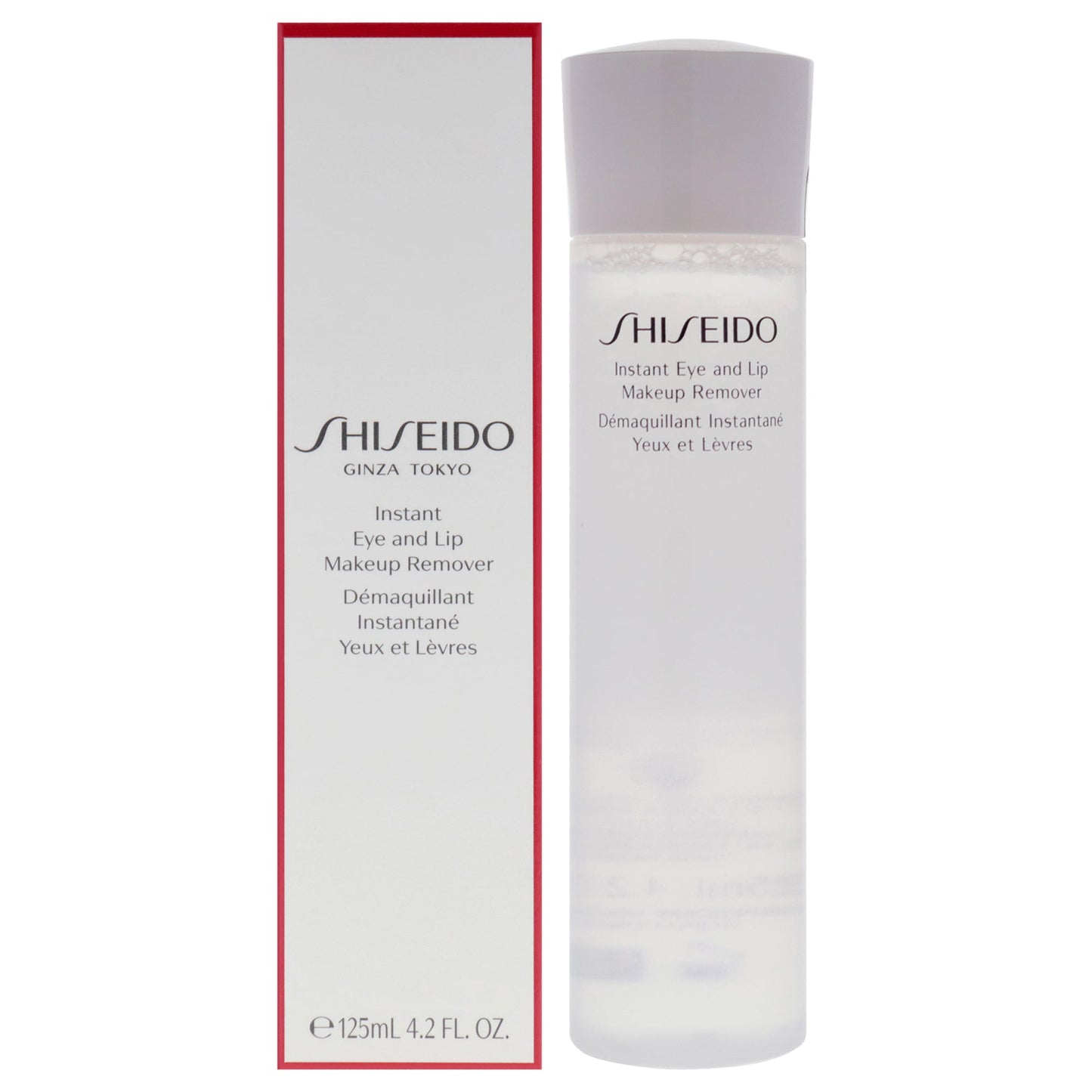 Instant Eye and Lip Makeup Remover by Shiseido for Unisex 4.2 oz Makeup Remover