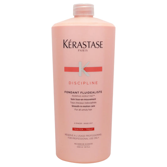 Discipline Fondant Fluidealiste Smooth-in-Motion Care by Kerastase for Unisex - 34 oz Conditioner