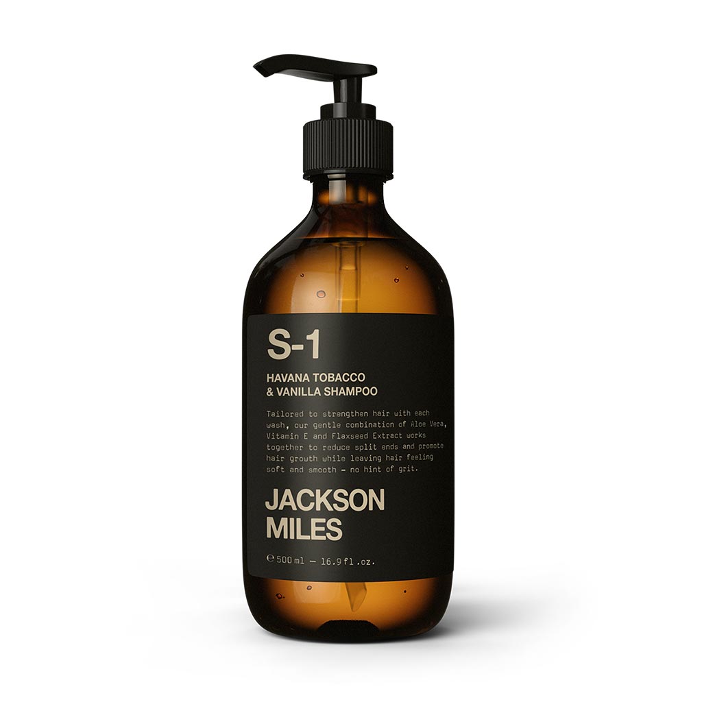 S-1 Havana Tobacco & Vanilla Shampoo