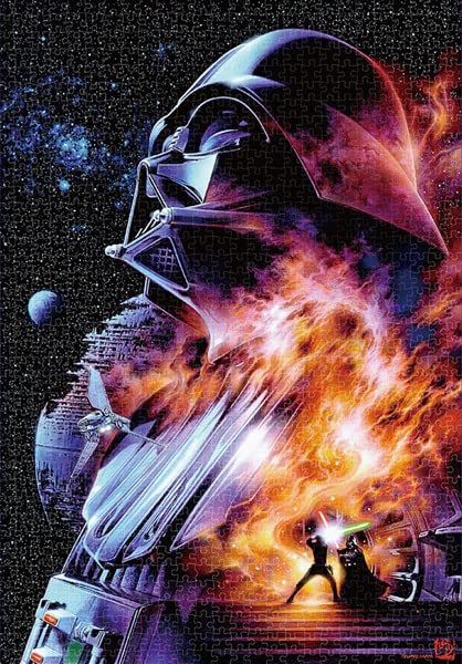 TENYO W1000-685 Jigsaw Puzzle Star Wars Climax Special Art Collection 1000 Pieces