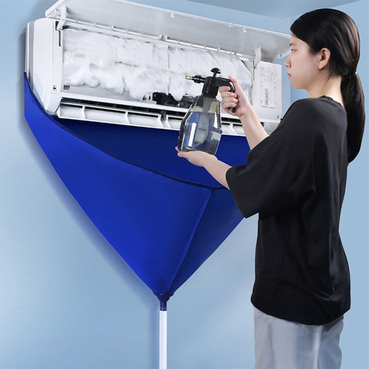 NAMANYLE Clearance Split Airconditioner Service Bag With Water Pipe. Wall Mounted Airconditioner.Leaning Kit Cleaner Airconditioner Cover Bag With Water Pipe