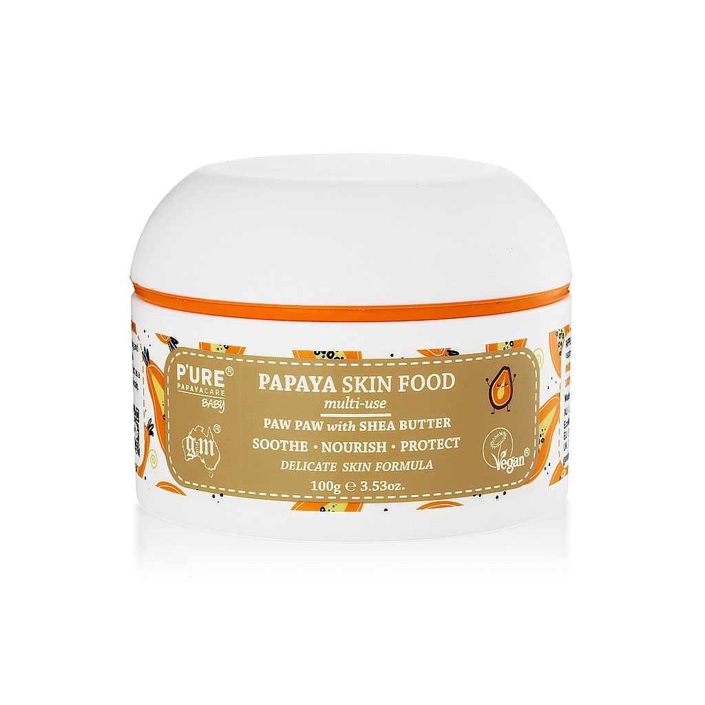 P'URE Papayacare Baby Papaya Skin Food Multi-Use (Paw Paw with Shea Butter) 100g