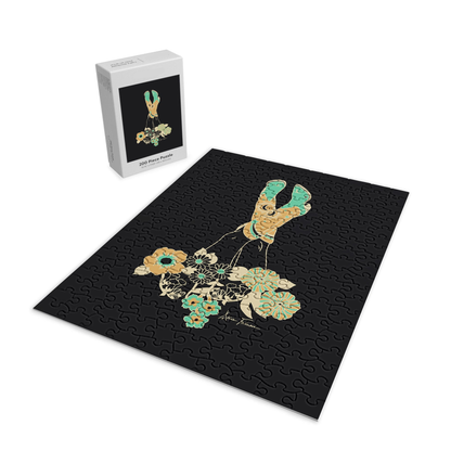 Love Stoned Cowboy Boots Emerald Jigsaw Puzzle (DS) DD