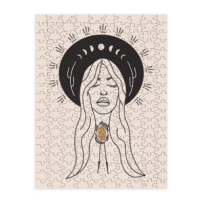 Desert Angel in Black Cream Jigsaw Puzzle (DS) DD