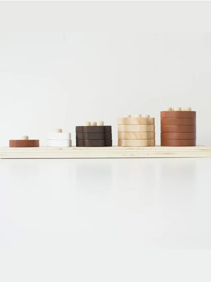 Count and Stack Wooden Toy