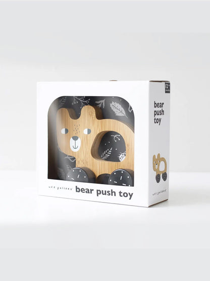 Wooden Bear Push Toy