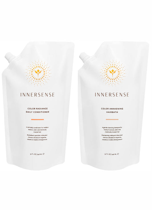 Innersense Color Radiance Shampoo and Conditioner Refill Bundle